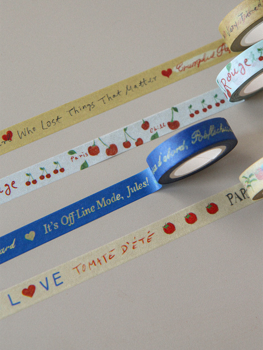 Paper Heart Masking Tape