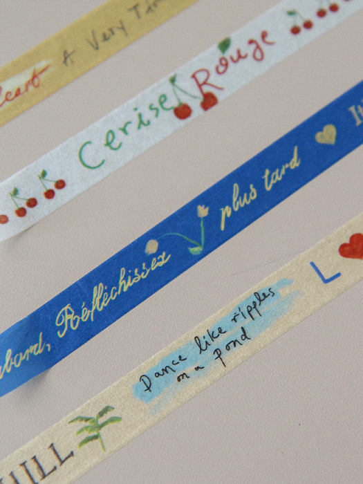 Paper Heart Masking Tape