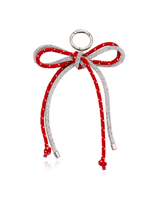 Shining Ribbon Rope Keyring