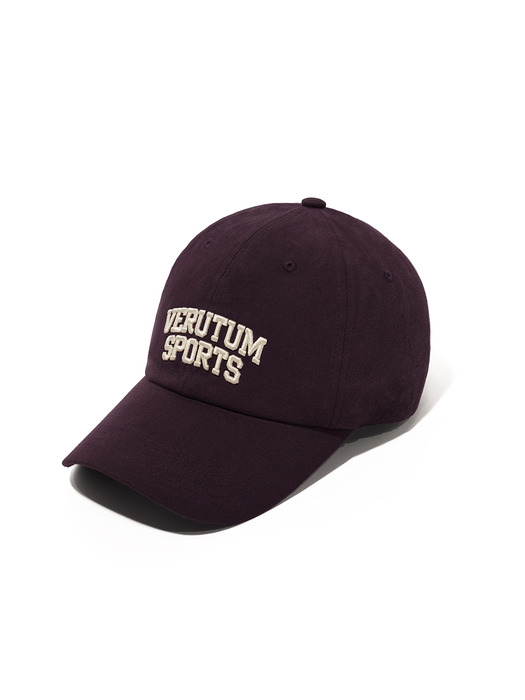 HW-BC194B : Verutum Sports Bio Washing CapㅣBurgundy