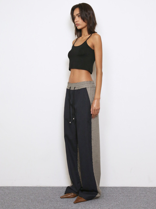 FRONT STRIPE EFFORTLESS PANTS, NAVY