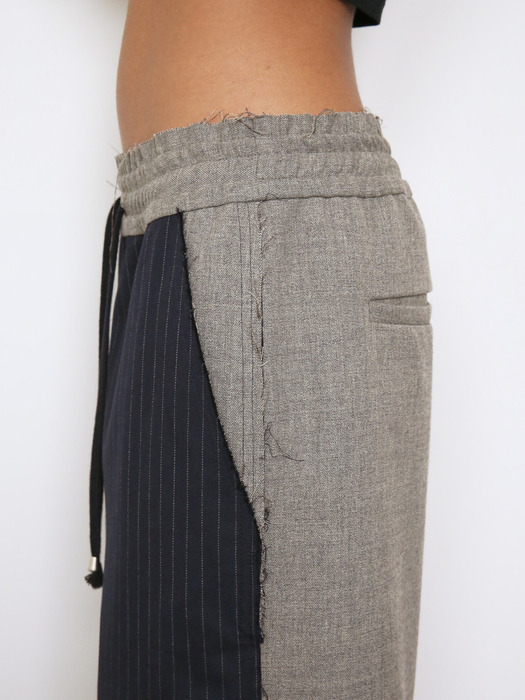 FRONT STRIPE EFFORTLESS PANTS, NAVY