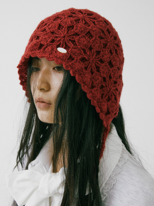 Crochet Balaclava_Red