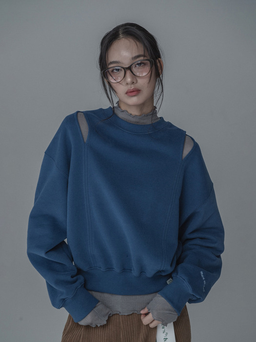 [단독]APPEAL SWEATSHIRT_INK BLUE