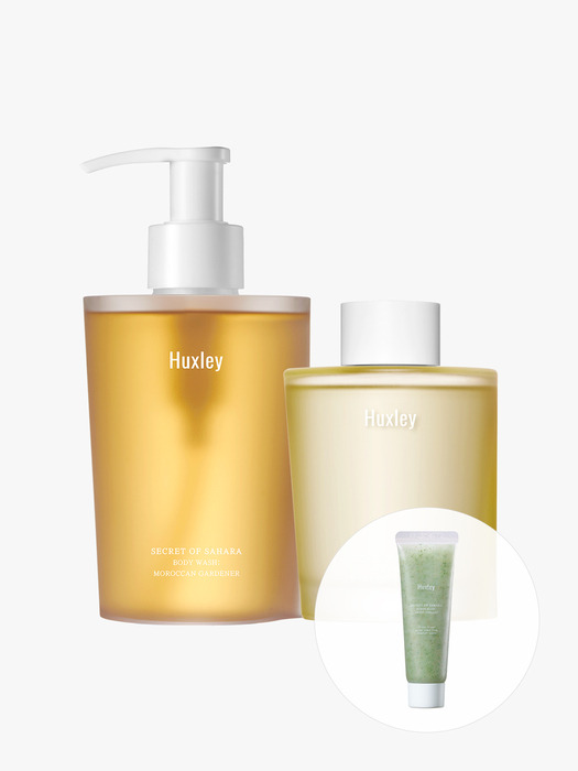 [단독구성]바디 로션 300ml + 오일 100ml SET (4종 택1)+미니 스크럽 증정
