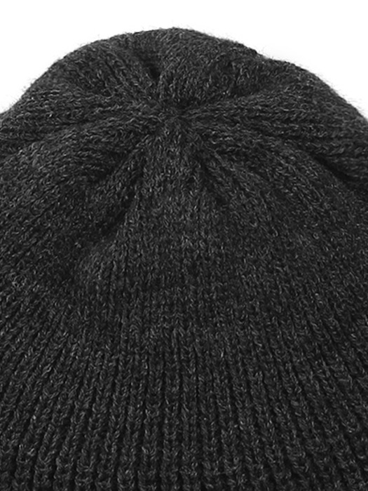 BEANIE / MONK FIT / CHARCOAL