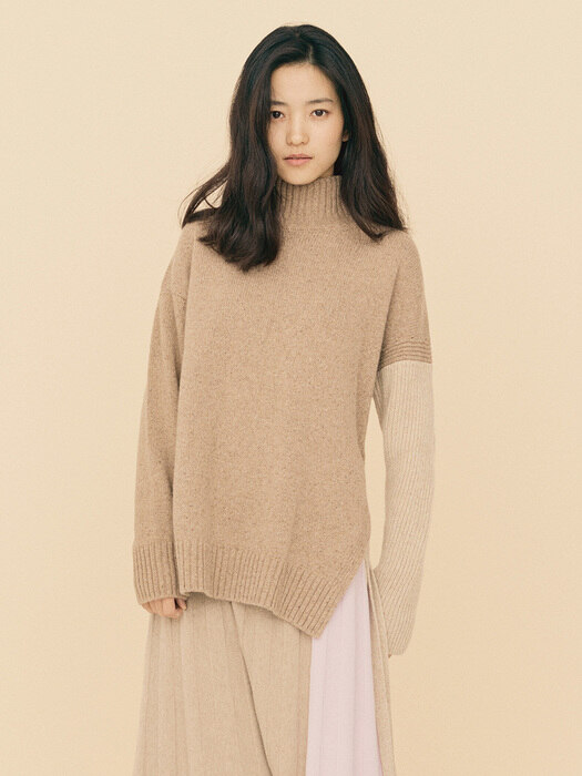 [FRONTROW x RePLAIN] Alpaca Loose fit  Pullover