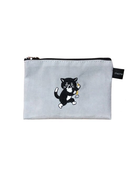 triangle cat card pouch 