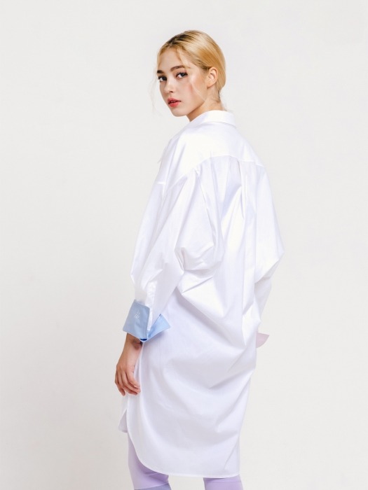 Jessica Shirt Dress_white
