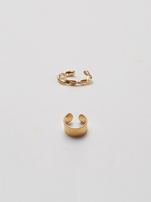 TWO EARCUFF SET