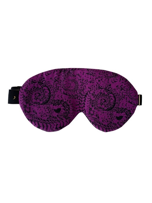 violet p silk sleep mask