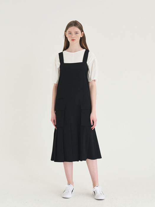 [EXCLUSIVE] 20 Summer_Black Pocket Pleats Dress