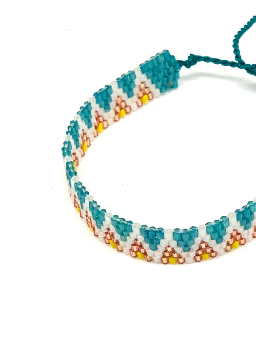 Meknes African beads bracelet