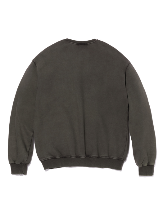 20ICMFW023 C logo sweatshirt_Urban gray