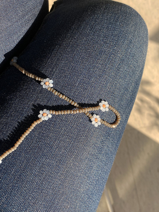 Bling Blossom Crystal Beads Glasses strap