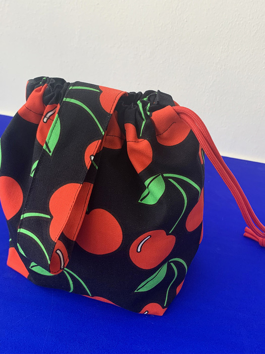 Cherry string bag