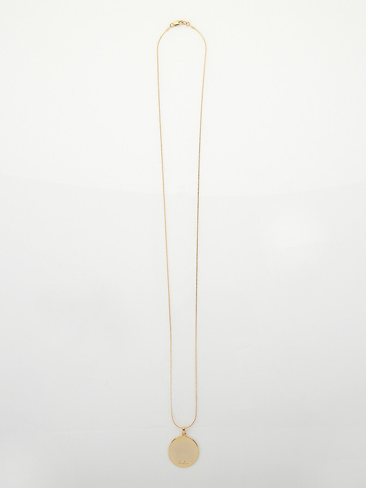 Bell Long Necklace (circle)