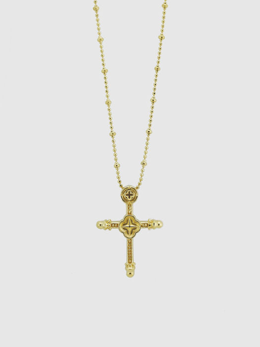 Cross star necklace
