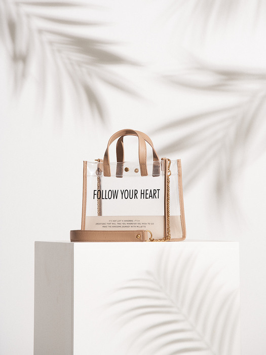 Holiday Small Tote, Sand