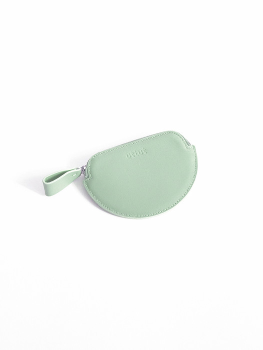 PEBBLE WALLET ( JADE GREEN )