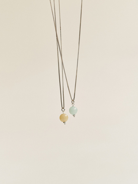 #Jade011 One ball Nacklace