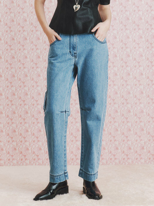 CHARLIE LIGHT BLUE DENIM PANTS