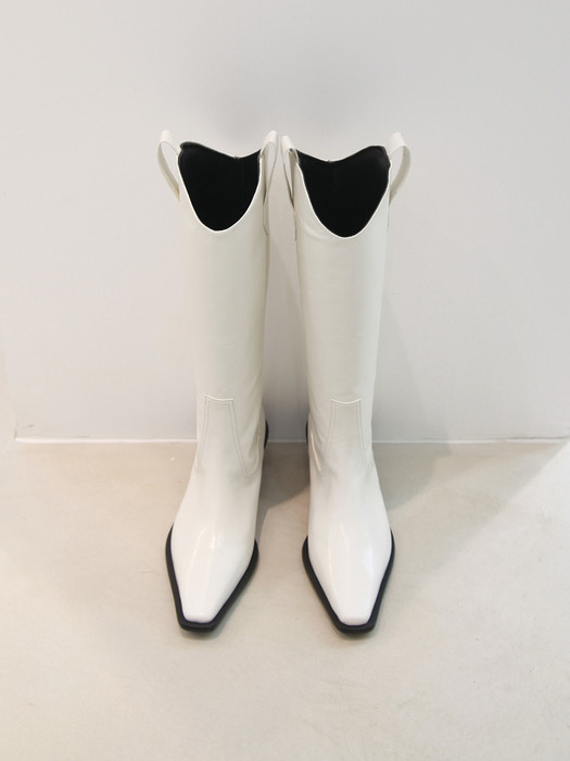 Freya Mid Boots Ivory