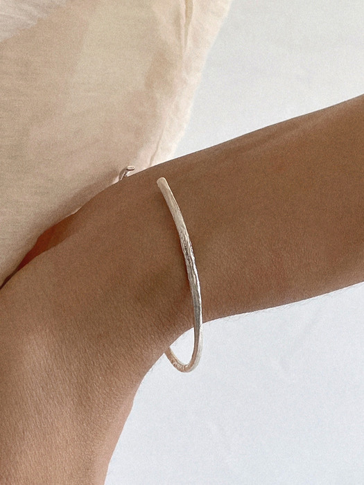 silver925 matt bracelet