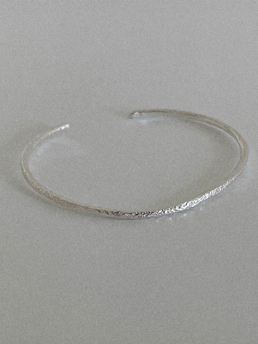 silver925 matt bracelet