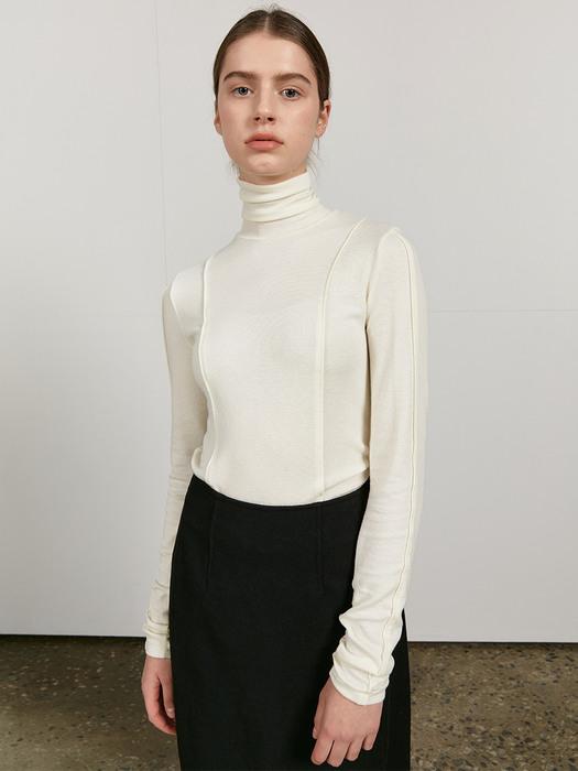 TOW FLAPPED TURTLENECK TOP_3 COLOR