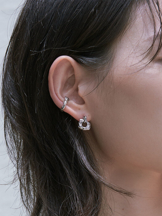 Water wave earring