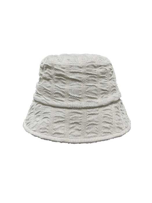 Wave Bucket Hat - Ivory