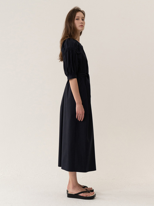 [ESSENTIAL] Original Balloon Dress Navy