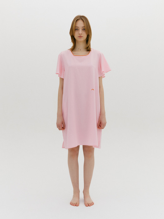 (Women) Essential PJ Dress Light Pink
