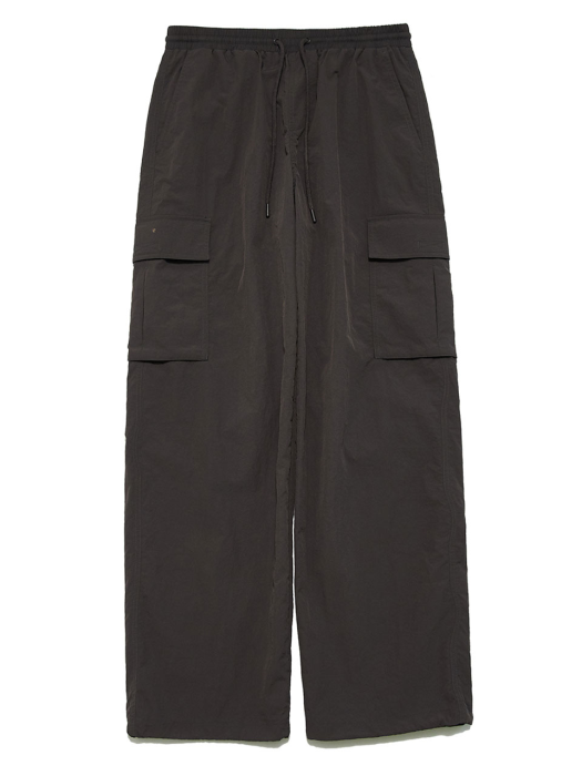 화섬 와이드 카고팬츠 NYLON WIDE FIT CARGO PANTS