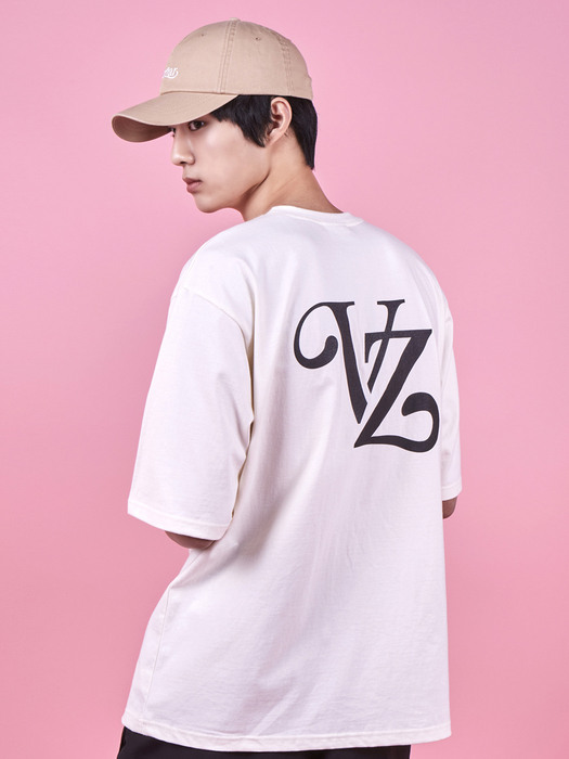 리프 VZ 로고 반팔 티셔츠 (6color)