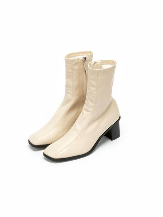 Line Span Heel Boots (2colors)