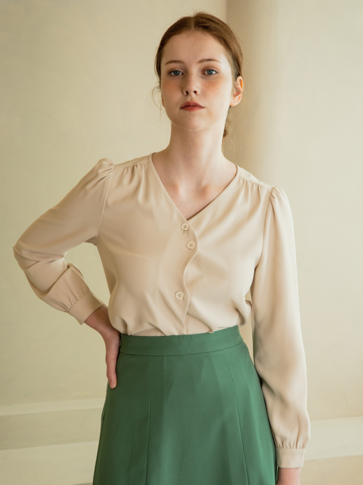WED Wave breaster blouse_2color