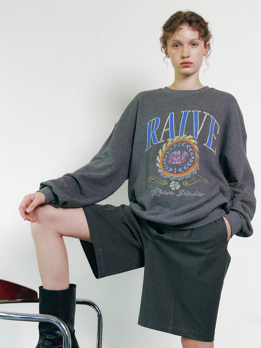 RAIVE Sweatshirt in Grey VW2AE331-12