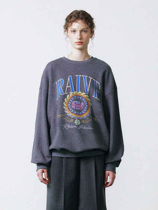 RAIVE Sweatshirt in Grey VW2AE331-12