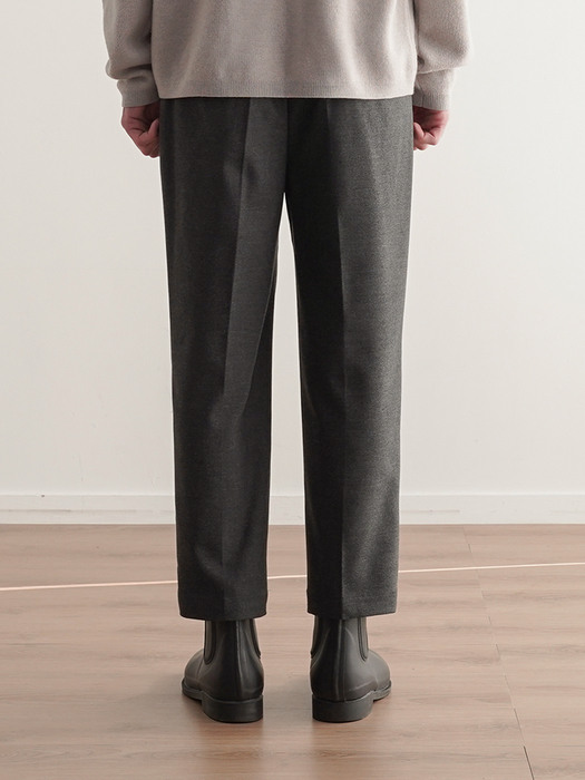 TR BANDING SLACKS_CHARCOAL