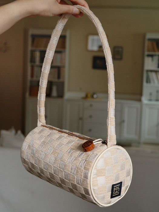 canny bag _ beige checker