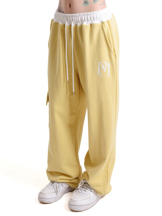 OFFICIAL CARGO SWEAT PANTS (YELLOW)