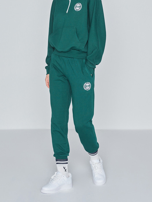 SLIM JOGGER PANTS (GREEN)