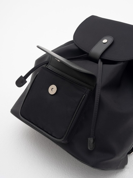 Assezde Backpack _ Black 백팩