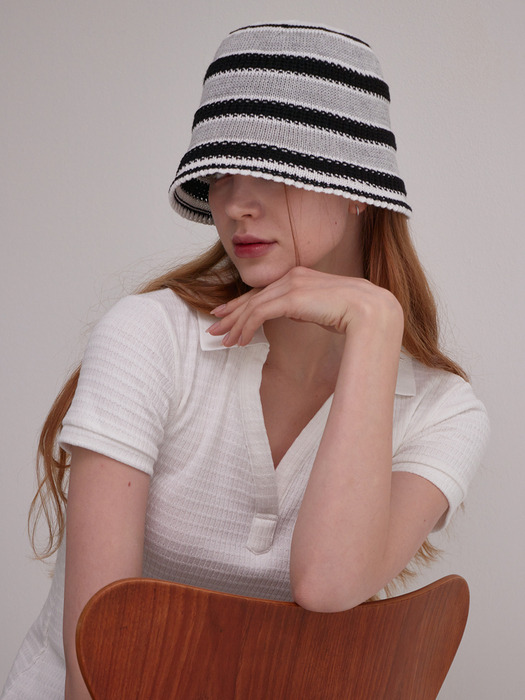 [단독] Lollipop Cotton Bucket Hat (5 Colors)