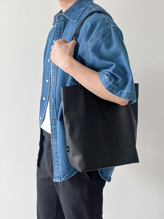 Shoulder Market Bag (Black)