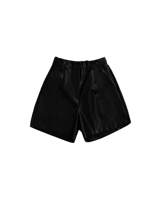 Milan Leather Shorts