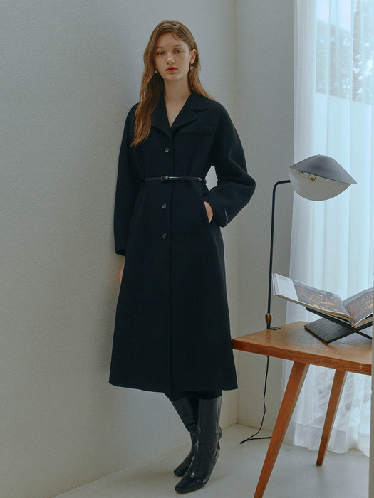 Slim-line Cashmere Handmade Coat NEW4XHA21_9E