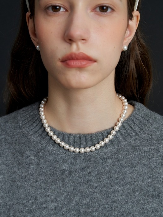 Essential Pearl Necklace 8mm (L233MNK010)
